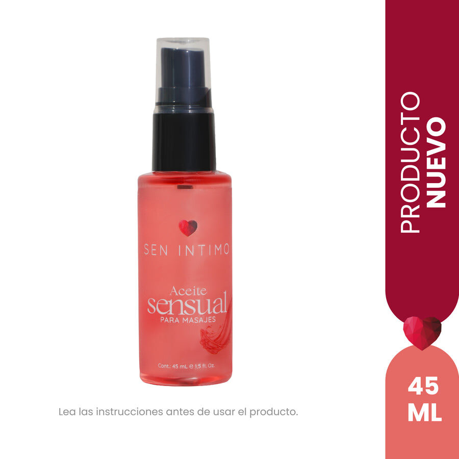 Aceite Sensual para Masajes Efecto Calor 45ml