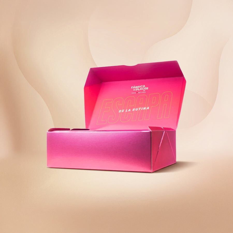 Caja de Regalo Rosada Metálica