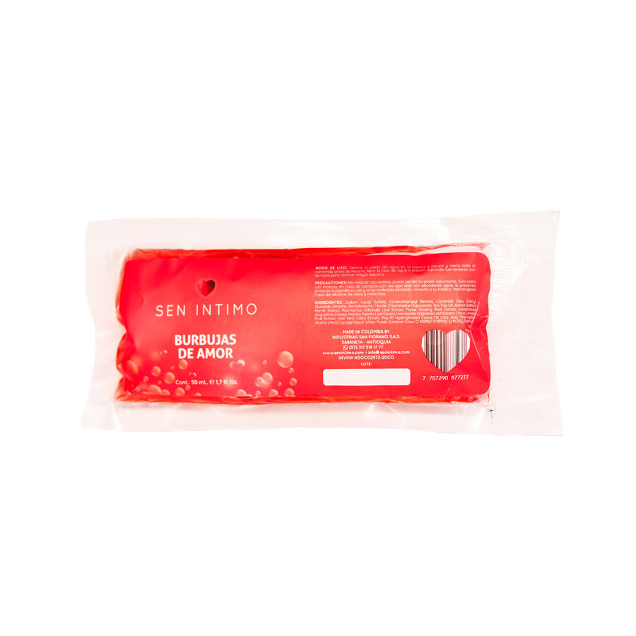 Espuma de Baño Burbujas de Amor Sachet 50 ml