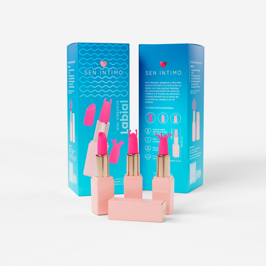 Kit Mini Vibrador Labial