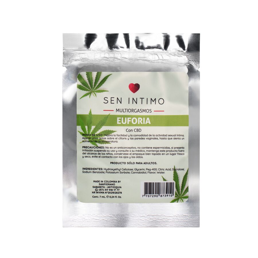 Multiorgasmos Euforia Sachet 7 ml